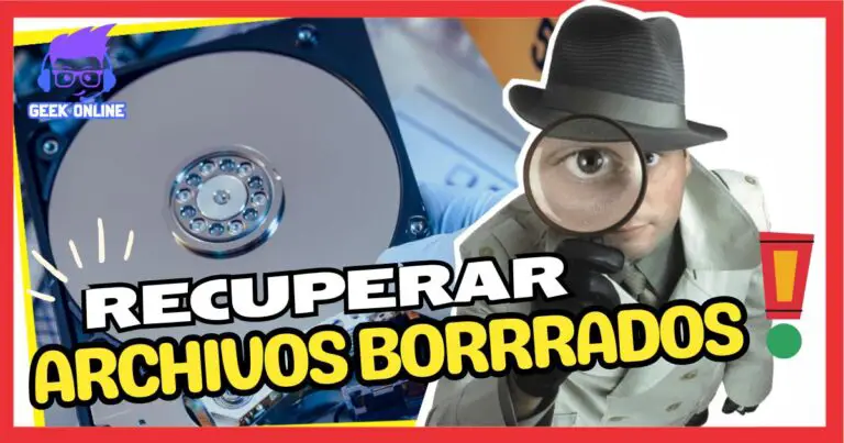 Como recuperar archivos borrados en Windows - paso a paso