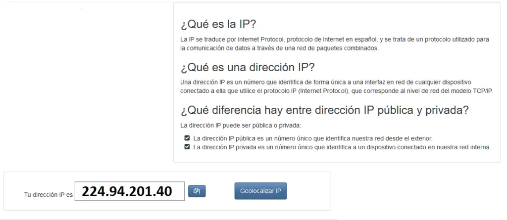 utilizar el escritorio remoto en Windows ip publica