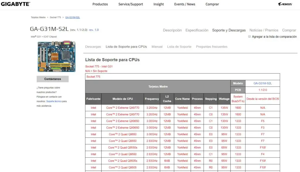 Socket de CPU