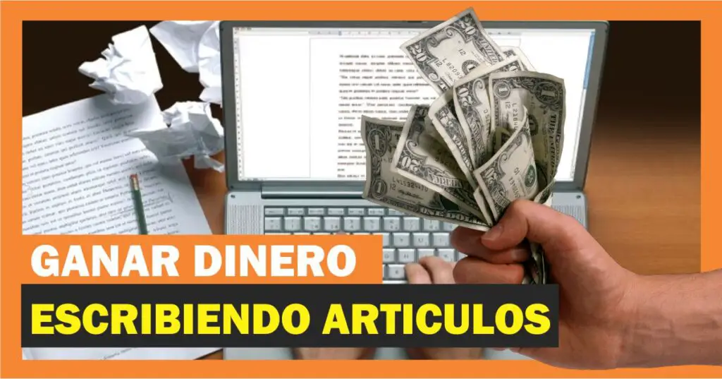 Ganar dinero por internet escribiendo artículos