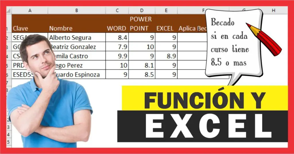 Función Y en Excel