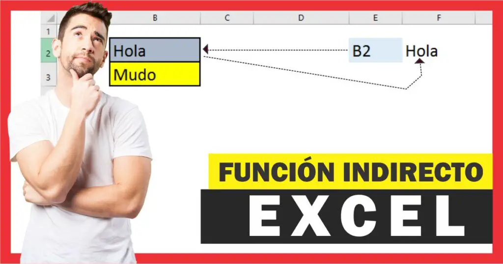 función INDIRECTO en Excel