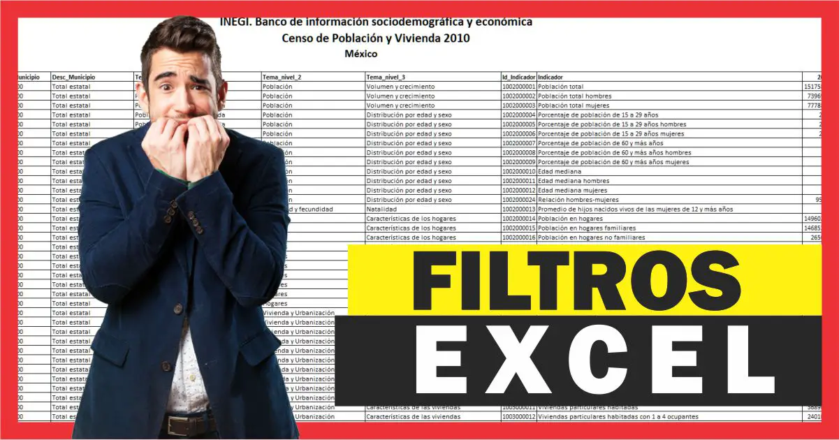 Uso de filtros en Excel