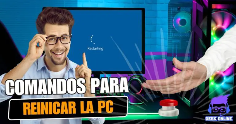 Comandos para Reiniciar una computadora con Windows