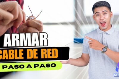 Como armar un cable de red