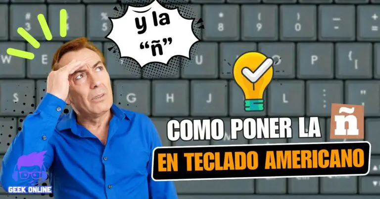 Cómo poner la Ñ en un teclado americano