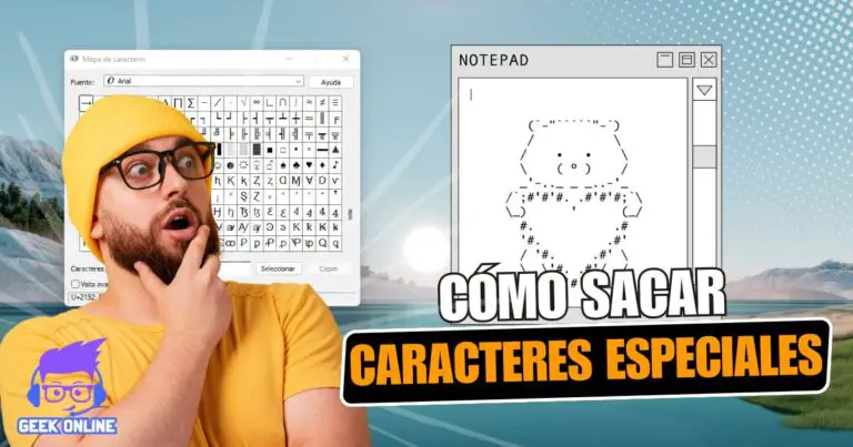 Cómo sacar caracteres especiales en el teclado